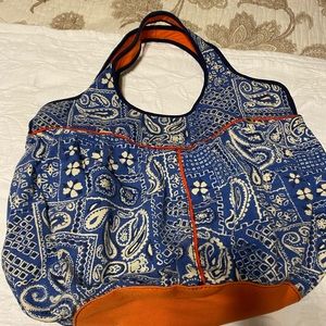 Lucky Brand canvas tote